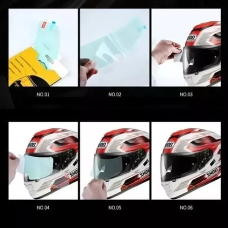 Miniatura 2 de Protector Antiempañante Para Casco